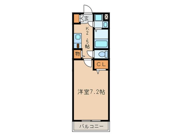 プラウランド小牧の物件間取画像